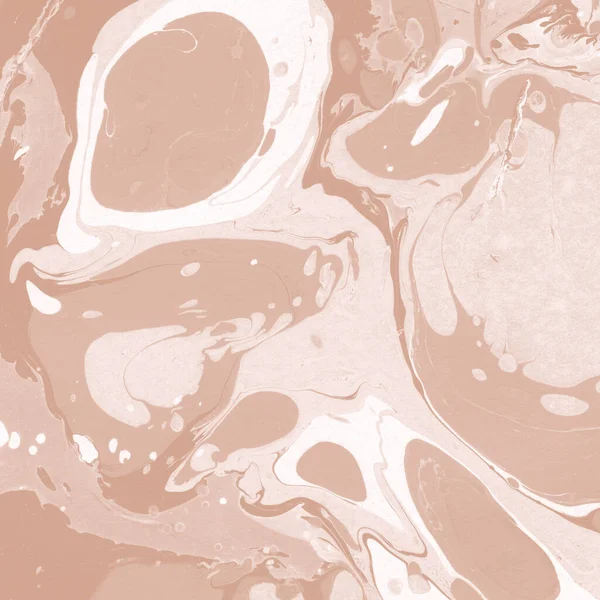 Kağıt üzerinde turuncu mermer mürekkep dokusu. Mermer taş resim.