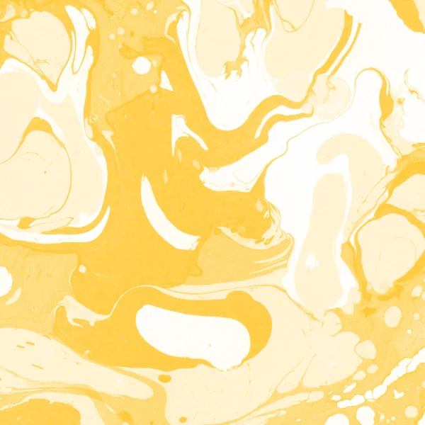 Sarı mermer arkaplan boya sıçrama deseni ile