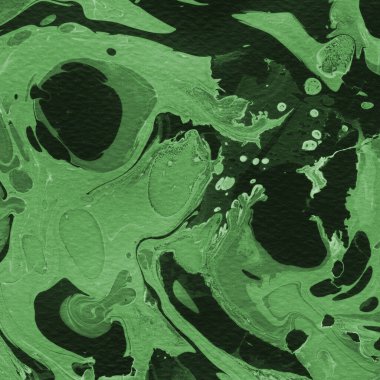 Beyaz suluboya arka planda renkli mermer mürekkep kağıdı dokusu. Kaotik soyut organik tasarım. Banyo bombası dalgaları.