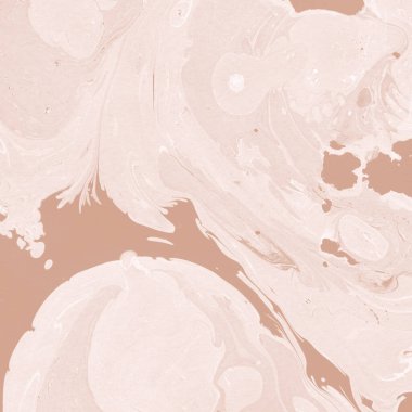 Kağıt üzerinde turuncu mermer mürekkep dokusu. Mermer taş resim.