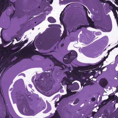 boya desenli mor mermer arkaplan