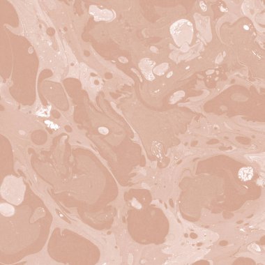 Kağıt üzerinde turuncu mermer mürekkep dokusu. Mermer taş resim.