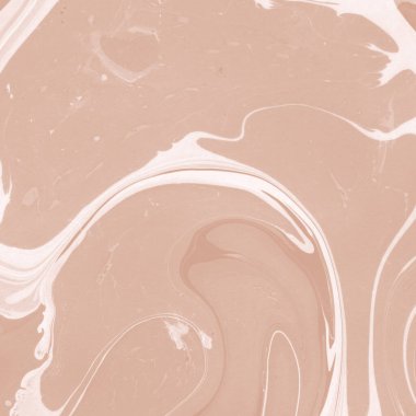 Kağıt üzerinde turuncu mermer mürekkep dokusu. Mermer taş resim.