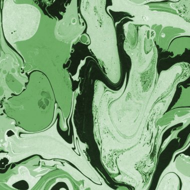 Beyaz suluboya arka planda renkli mermer mürekkep kağıdı dokusu. Kaotik soyut organik tasarım. Banyo bombası dalgaları.