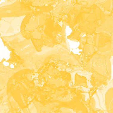 Sarı mermer arkaplan boya sıçrama deseni ile