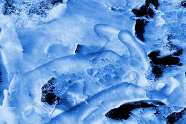 mavi mürekkep deseni lekeler, soyut arkaplan