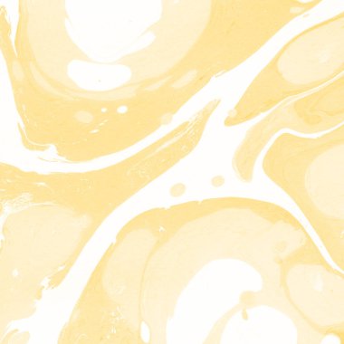 Sarı mermer arkaplan boya sıçrama deseni ile