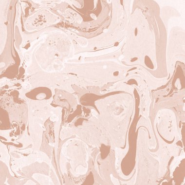 Kağıt üzerinde turuncu mermer mürekkep dokusu. Mermer taş resim.