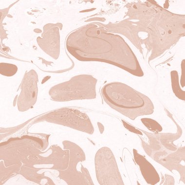 Kağıt üzerinde turuncu mermer mürekkep dokusu. Mermer taş resim.