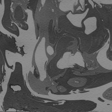 Beyaz suluboya arka planda renkli mermer mürekkep kağıdı dokusu. Kaotik soyut organik tasarım. Banyo bombası dalgaları.