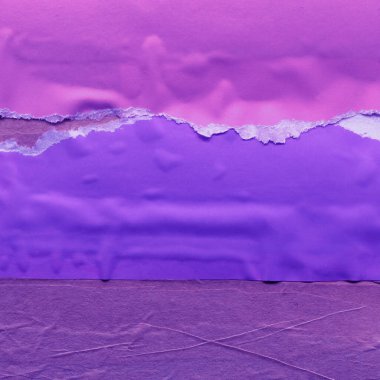 Çeşitli kağıtların kolajı, renkli soyut arkaplan  