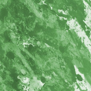 Yeşil Gouache dokusu, soyut arkaplan