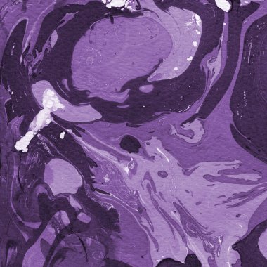 boya desenli mor mermer arkaplan