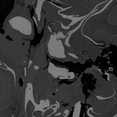 Beyaz suluboya arka planda renkli mermer mürekkep kağıdı dokusu. Kaotik soyut organik tasarım. Banyo bombası dalgaları.