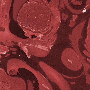 Boya desenli kırmızı mermer arkaplan