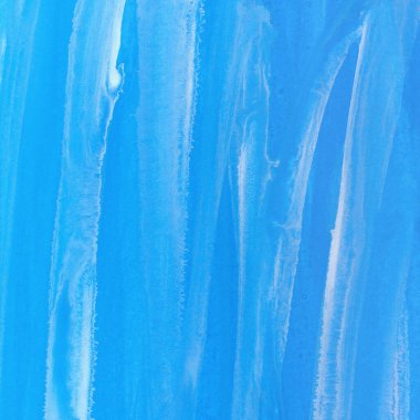 Kağıt zemin üzerinde renkli mürekkep ve suluboya doku. Gradyan boya darbeleri ve kalsiyum kaybı etkisi. El boyaması gouache soyut resim.