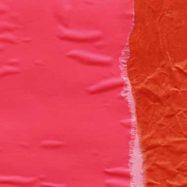 Çeşitli kağıtların kolajı, renkli soyut arkaplan  