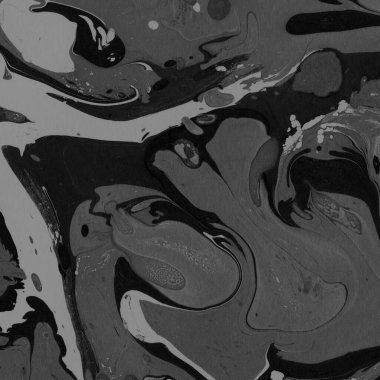 Beyaz suluboya arka planda renkli mermer mürekkep kağıdı dokusu. Kaotik soyut organik tasarım. Banyo bombası dalgaları.