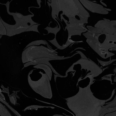 Kağıt arkaplanda siyah mermer mürekkep dokusu. Mermer taş resim.