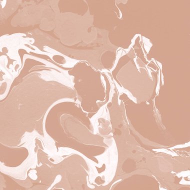 Beyaz suluboya arka planda renkli mermer mürekkep kağıdı dokusu. Kaotik soyut organik tasarım. Banyo bombası dalgaları.