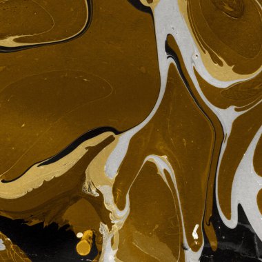 Beyaz suluboya arka planda renkli mermer mürekkep kağıdı dokusu. Kaotik soyut organik tasarım. Banyo bombası dalgaları.