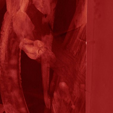 Çeşitli kağıtların kolajı, renkli soyut arkaplan  