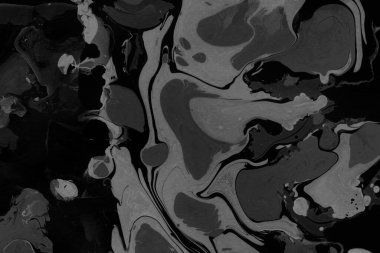 Beyaz suluboya arka planda renkli mermer mürekkep kağıdı dokusu. Kaotik soyut organik tasarım. Banyo bombası dalgaları.