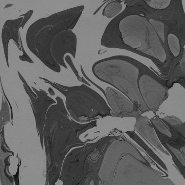 Beyaz suluboya arka planda renkli mermer mürekkep kağıdı dokusu. Kaotik soyut organik tasarım. Banyo bombası dalgaları.