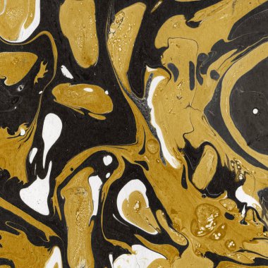 Beyaz suluboya arka planda renkli mermer mürekkep kağıdı dokusu. Kaotik soyut organik tasarım. Banyo bombası dalgaları.