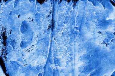 mavi mürekkep deseni lekeler, soyut arkaplan