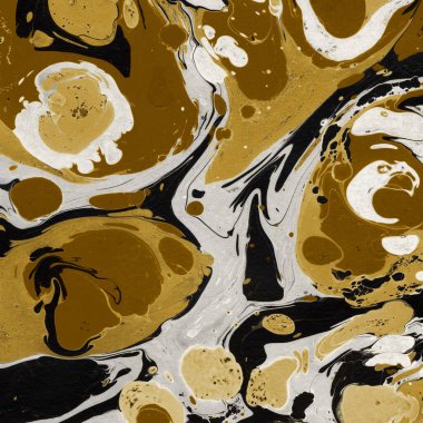 Beyaz suluboya arka planda renkli mermer mürekkep kağıdı dokusu. Kaotik soyut organik tasarım. Banyo bombası dalgaları.