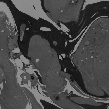 Beyaz suluboya arka planda renkli mermer mürekkep kağıdı dokusu. Kaotik soyut organik tasarım. Banyo bombası dalgaları.