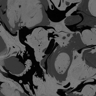 Beyaz suluboya arka planda renkli mermer mürekkep kağıdı dokusu. Kaotik soyut organik tasarım. Banyo bombası dalgaları.