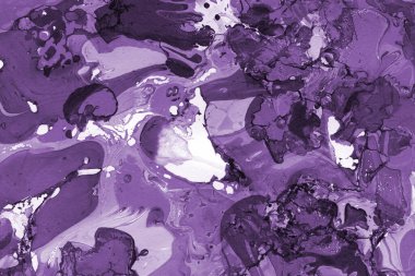 boya desenli mor mermer arkaplan