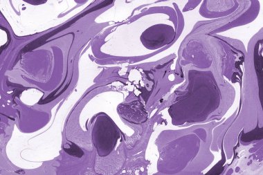 boya desenli mor mermer arkaplan