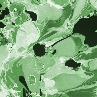 Beyaz suluboya arka planda renkli mermer mürekkep kağıdı dokusu. Kaotik soyut organik tasarım. Banyo bombası dalgaları.