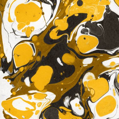 Beyaz suluboya arka planda renkli mermer mürekkep kağıdı dokusu. Kaotik soyut organik tasarım. Banyo bombası dalgaları.