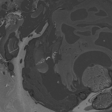 Beyaz suluboya arka planda renkli mermer mürekkep kağıdı dokusu. Kaotik soyut organik tasarım. Banyo bombası dalgaları.