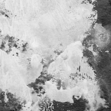 Gri mürekkep deseni lekeler, soyut arkaplan