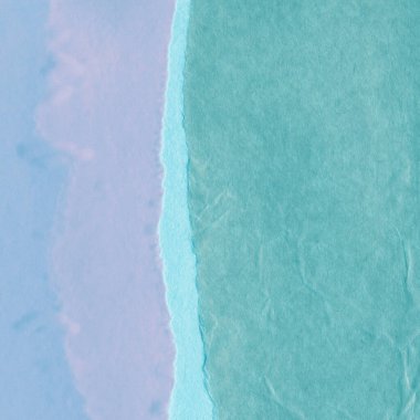 Çeşitli kağıtların kolajı, renkli soyut arkaplan  