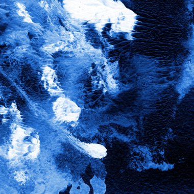 mavi mürekkep deseni lekeler, soyut arkaplan