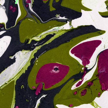 mermer arkaplan boya sıçrama deseni ile