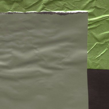 Çeşitli kağıtların kolajı, renkli soyut arkaplan  