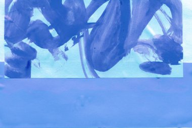 Çeşitli kağıtların kolajı, renkli soyut arkaplan  