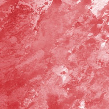 Kağıt zemin üzerinde renkli mürekkep ve suluboya doku. Gradyan boya darbeleri ve kalsiyum kaybı etkisi. El boyaması gouache soyut resim.