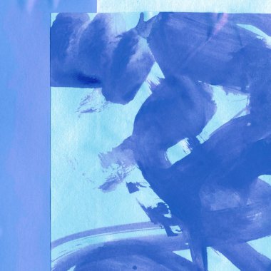 Çeşitli kağıtların kolajı, renkli soyut arkaplan  