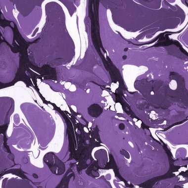 boya desenli mor mermer arkaplan