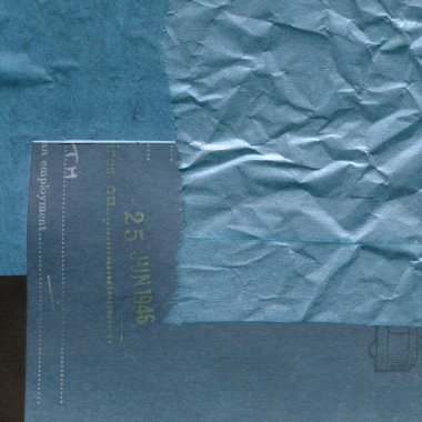 Çeşitli kağıtların kolajı, renkli soyut arkaplan  