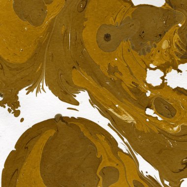 Beyaz suluboya arka planda renkli mermer mürekkep kağıdı dokusu. Kaotik soyut organik tasarım. Banyo bombası dalgaları.