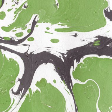 Beyaz suluboya arka planda renkli mermer mürekkep kağıdı dokusu. Kaotik soyut organik tasarım. Banyo bombası dalgaları.